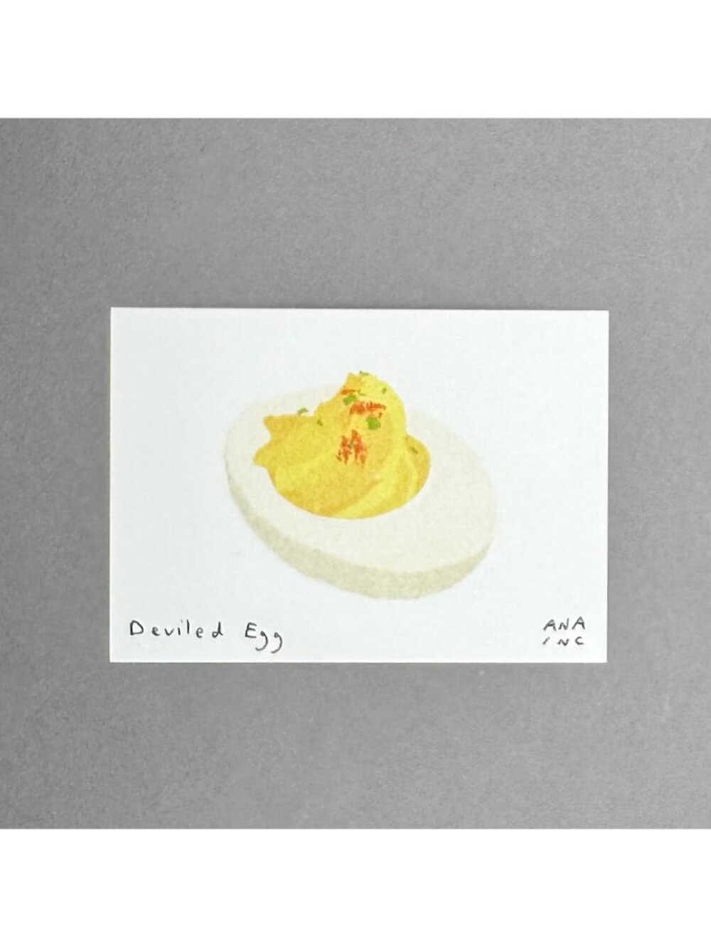 Ana Inciardi Deviled Egg Mini Art Print